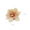 KALLORY 21pcs Flower Hair Clips, Rose Hair Barrettes Artificial Flower Alligator Clips Floral Hair Pieces view 2