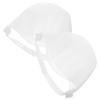 FOMIYES 2pcs Reusable Silicone Hair Dye Caps for Home and Salon Use Practical Highlighting Tool for Easy for Comfort view 1