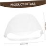 FOMIYES 2pcs Reusable Silicone Hair Dye Caps for Home and Salon Use Practical Highlighting Tool for Easy for Comfort view 4
