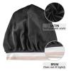 Bonnet Sleep Cap Hair Wrap Cover for Sleeping Satin Lined Head Wrap Nurse Cap Night Cap Slouchy Beanie for Men Women Stripe view 3