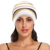 Bonnet Sleep Cap Hair Wrap Cover for Sleeping Satin Lined Head Wrap Nurse Cap Night Cap Slouchy Beanie for Men Women Stripe view 4