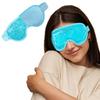 Boldhealth Polyester Eye Mask Cooling Gel With Beads For Dark Circles, Dry Eyes, Cooling Eyes, Redness, Eye Patches Eye Cooling Gel Pad Stretchable With Sleeping Mask Eye Relaxing For Women&Men -Blue view 1