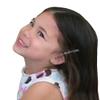 Set of 8-8 Count - Hair Barrettes Small French Clip Barrette Sparkly Crystals 6 Colors 1366-8d1 view 3