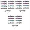 3 Sets of 8-24 Count - Hair Barrettes Small French Clip Barrettes Sparkly Crystals 8 Colors 1366-8-3 view 2