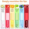 BINGBRUSH 6 Pcs Fruity Color Changing Lip Gloss, Pink Magic Mood Lip Oil Tinted, Temperature Color Change Lip Stain Lip Balm, Longlasting Lips Will Not Dry Out view 4