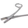 A2ZScilab-Piercing Clamp, Professional Body Piercing Clamp For Ear Lip Navel Nose Tongue Septum Sponge Piercing Tools Forcep Clamp Body Piercing Plier Tool Piercing Supplies (Ear Punch 12cm - 2mm Dia) view 2