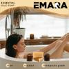 EMARA All Natural Soap Bar, 5 Bar Variety Pack Herbal Floral Scents, Vegan, Organic Face and Body Soap Essential Oils, Ylang Ylang, Arabian Jasmine, Sweet Lemongrass, Patchouli, Lily of the Valley, 4 Oz Each view 4