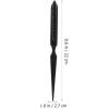 Beavorty 6pcs Foldable Hair Styling Comb Portable Detangling Massage Comb for Straight and Curly Hair Ergonomic Design for Daily Use Multi- view 2