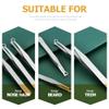 Beavorty 1set Nose Hair Tweezers Head Design Trimming Tool for Grooming Portable and Lightweight for Personal and Salon Use view 3