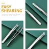 Beavorty 1set Nose Hair Tweezers Head Design Trimming Tool for Grooming Portable and Lightweight for Personal and Salon Use view 4