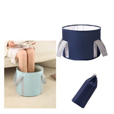 Folding Footbath, Bucket for Soaking Feet,Collapsible Portable Foot Soak Tub,Travel Foot Bath Tub for Foot Spa Soaking Feet,Home Pedicure Basin, Outdoor Camping,Container for Fishing Hiking,Two Sizes