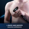 Metablade Back Shaver for Men - Long Handle Back Hair and Body Shavers - Replaceable Ultra Wide Blades, DIY Shave Wet or Dry view 2