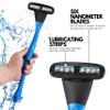 Metablade Back Shaver for Men - Long Handle Back Hair and Body Shavers - Replaceable Ultra Wide Blades, DIY Shave Wet or Dry view 3