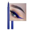 Liquid Vegan Eyeliner, Colorful Neon Eyeliner Pencil, long-lasting, waterproof, smudge proof, sharp tip, quick dry, easy cleansing Makeup Gift for Women (Deep Blue#6) view 1