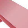 BarberPub L-Shaped Manicure Table with Drawers and Shelves for Storage, Salon Corner Nail Desk, Makeup Dressing Station 2866 (Pink) view 4