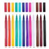 Liquid Vegan Eyeliner, Colorful Neon Eyeliner Pencil, long-lasting, waterproof, smudge proof, sharp tip, quick dry, easy cleansing Makeup Gift for Women (Black#12) view 2