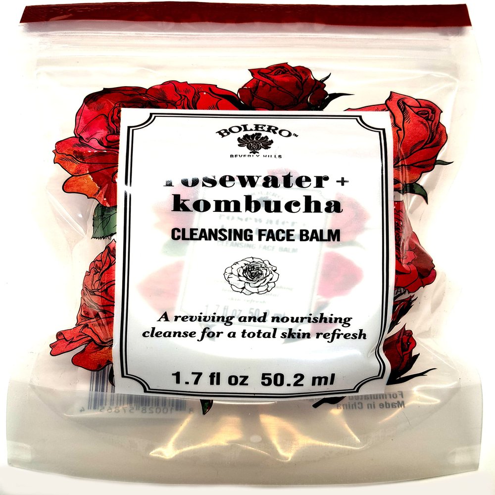 Bolero Cleansing Facial Balm - Rosewater & Kombucha 1.7fl oz, 50.2ml