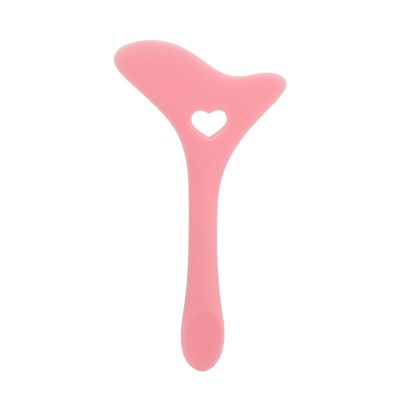Eyeliner Stencils Tool, Multi Angle Silicone Eyeliner Winged Tool Elastic Soft for Holiday (Pink)