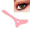 Eyeliner Stencils Tool, Multi Angle Silicone Eyeliner Winged Tool Elastic Soft for Holiday (Pink) view 2