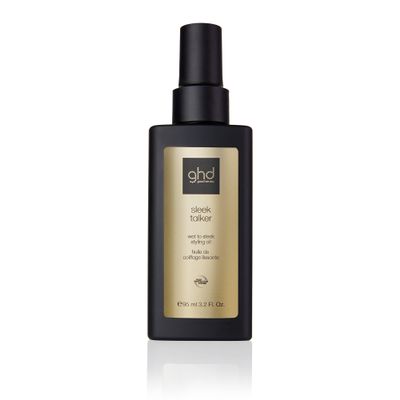 ghd Sleek Talker  Wet to Sleek Hair Styling Oil with Heat Protection, Nourishing Argan Oil to Smooth & Soften Hair for Up to 72 Hours  3.2 fl. oz.