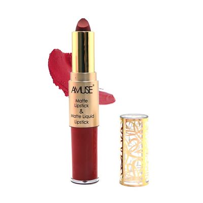 2 in 1 Matte Lipstick & Liquid Lipstick Duo by Amuse Cosmetics (8)