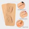 ATOMUS 8pcs Tattoo Practice Skin for Eyebrows Eyeliner 3D Permanent Makeup Silicone Fake Skin Microblading Supplies for Beginners and Experienced Artists view 4