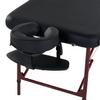 Master Massage Zephyr Lightweight Portable Massage Table Package- Ambient Lighting- Tattoo Table- Spa Bed (Black, Maroon) view 4