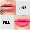 Boobeen Matte Lipstick Pencil Lip Crayon Stick Matte Velvet Lipgloss Creamy Lip Liner Full Coverage High Pigment Waterproof Non-Fade Lipstick for Women, Matte Lip Stain with Smooth Makeup (#04) view 2