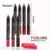 Boobeen Matte Lipstick Pencil Lip Crayon Stick Matte Velvet Lipgloss Creamy Lip Liner Full Coverage High Pigment Waterproof Non-Fade Lipstick for Women, Matte Lip Stain with Smooth Makeup (#04) view 3