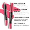 Boobeen Matte Lipstick Pencil Lip Crayon Stick Matte Velvet Lipgloss Creamy Lip Liner Full Coverage High Pigment Waterproof Non-Fade Lipstick for Women, Matte Lip Stain with Smooth Makeup (#04) view 4