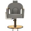 BarberPub Luxurious Classic Barber Chair Hydraulic Pump Recline Beauty Spa Styling Salon for Hair Stylist Equipment 9578 (Grey) view 3
