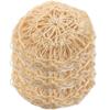 minkissy 3pcs Sisal Bath Scrubbers for Exfoliating Skin Comfortable Shower for Body Cleaning for Daily Use and Travel view 1