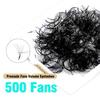 VAVALASH 500 Fans Eyelash Extensions 9-16mm Length Premade Lash Fans 5D-14D Handmade Volume Lash Extension view 2