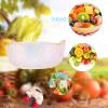 4.9in/12.5cm Nail Soaking Bowl, Multifunctional Irregular Design Glass Nail Art Manicure Bowl Hand Soaking Bowl for Nail Treatment Polish Removal, Cuticle Softening view 3