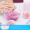 4.9in/12.5cm Nail Soaking Bowl, Multifunctional Irregular Design Glass Nail Art Manicure Bowl Hand Soaking Bowl for Nail Treatment Polish Removal, Cuticle Softening view 4