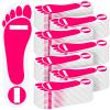 Nuenen 120 Pairs Spray Tan Adhesive Feet Tanning Pads Protectors Disposable Adhesive Spray Tan Feet Pads for Sunless Spray Tanning, Lasting Foot Tent Protection,240 Feet (Pink) view 1