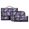 susiyo Painting Pointe Swan Ballet Dancers Toiletry Bag Set of 3 Portable Travel Cosmetic Case Makeup Brush Organizer for Women and Girls view 1