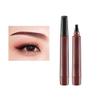 Liquid Eyebrow Pen - Upgrade Eyebrow Pencil TattooPen, Long Lasting, Waterproof and Smudge-proof (Reddish Brown#3) view 1