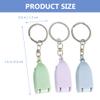 Beavorty Sewing Scissors 3pcs Travel Keychain Finger Nail Clipper Trimmer Nail Trimmer Toenail Scissors Fingernail Clippers for Purse Camping Car Bag Fabric Scissors view 2
