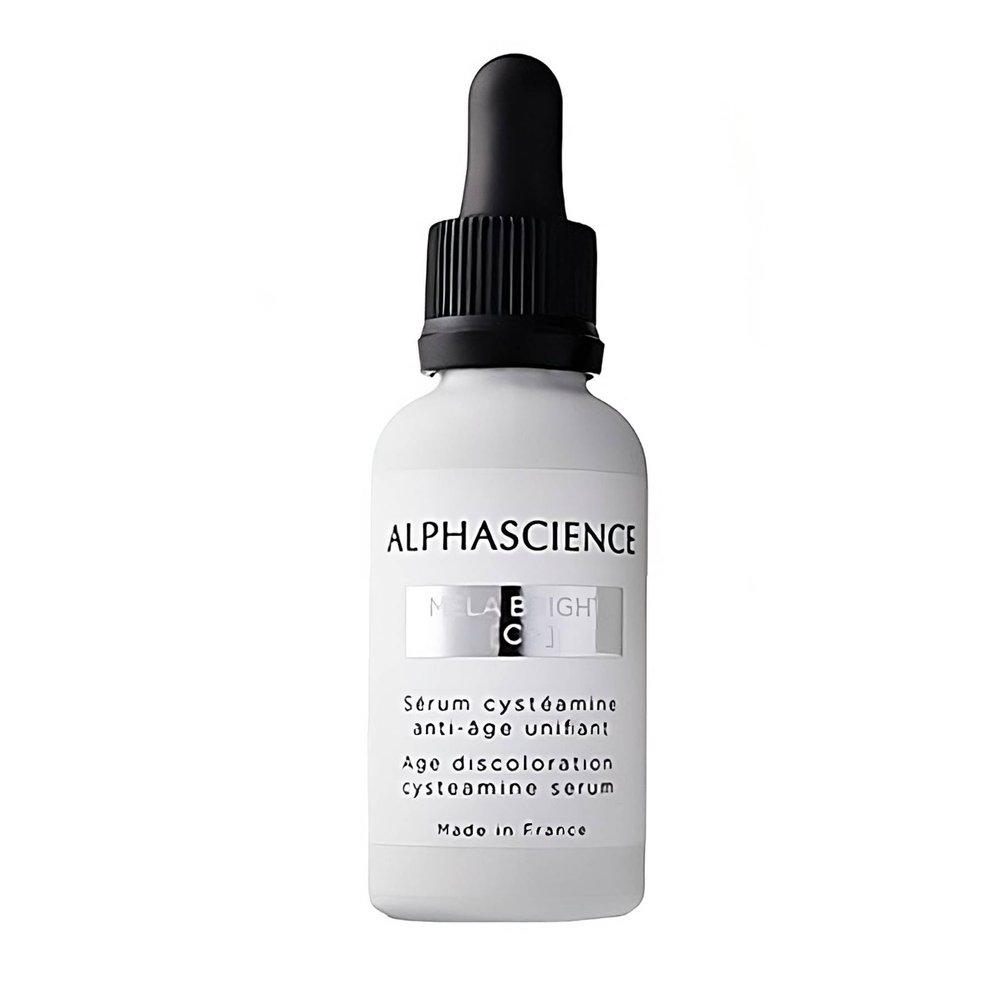 ALPHASCIENCE Mela Bright [C+] Serum - Helps Enhance Skin - Protect Skin's Barrier - Pro-Collagen Action - with Stable Cysteamine, 30 ml / 1 fl. oz.