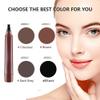 Liquid Eyebrow Pen - Upgrade Eyebrow Pencil TattooPen, Eyebrow Makeu, Long Lasting, Waterproof and Smudge-proof (Dark brown#2) view 2