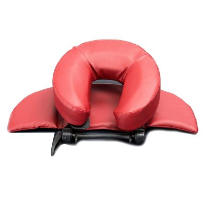 oiakus Salon Facial Pillow, Massage Face Cradle Cushion, Home Mattress Face Cradle Rest Pillow with Aluminum Bracket, Adjustable Angle, Face Down Cradle Headrest for Massage Table SPA Salon