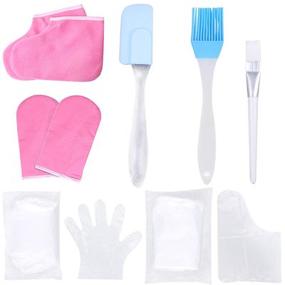 FRCOLOR 1set Moisturizing Paraffin Wax Gloves and Foot Care Accessories for Exfoliating Hand and Foot Care