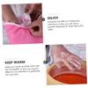FRCOLOR 1set Moisturizing Paraffin Wax Gloves and Foot Care Accessories for Exfoliating Hand and Foot Care view 3