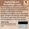HealFast Egg-Activ Renewal Night Cream For Face  Enhance Your Anti-aging Skincare Routine  Promotes Healthy Cell Regeneration for Younger-Looking complexion  For Both Men and Women view 4