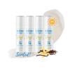 4- Pack Best Lip Balm Set Natural Moisture Treatment by IceCream Sunscreen Vanilla Scented Flavor, Water-Resistant Sunblock for Lips, Lip Care for All Ages, Cruelty-Free, & Sulfate-Free, 4.5g, Vanilla view 1