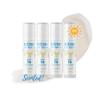 4- Pack Best Lip Balm Set Natural Moisture Treatment by IceCream Sunscreen Vanilla Scented Flavor, Water-Resistant Sunblock for Lips, Lip Care for All Ages, Cruelty-Free, & Sulfate-Free, 4.5g, Vanilla view 2