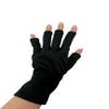 Premium UV Gloves for Gel Manicure Nail Lamps, Anti UV Skincare, UV Light Protection Fingerless Gloves, Protect Hands from Harmful UV Sun Rays (Black) view 3