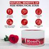 HERBOGANIC Rose Herbal Facial Scrub | Pure Herbal |Exfoliating Rose Scrub for Cleansing and Nourishing | Rose Body Wash Scrub | All Natural | Equally Effective for Men and Women | 5.30 oz view 2