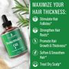 Rosemary Oil for Hair Growth for Women, Men. Strengthens & Hydrates Thinning, Dry Hair for a Healthier-Looking Scalp. For Women & Men  Vegan 2oz Serum view 3
